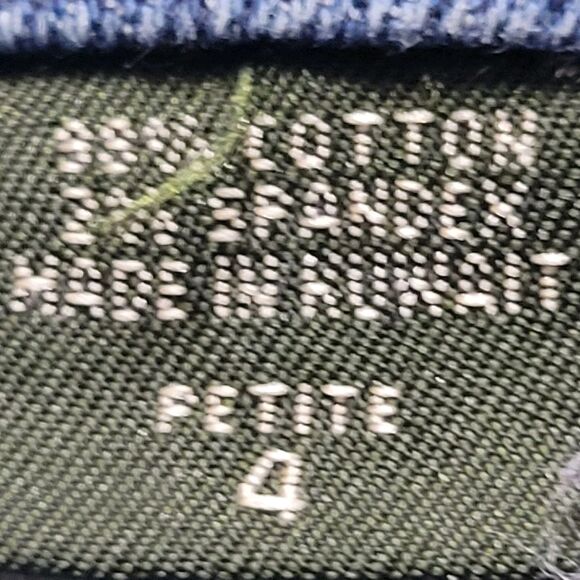 Eddie Bauer Denim Maxi Pencil Cargo Skirt Womens 4P Blue Western Boho Cowgirl - Picture 11 of 14